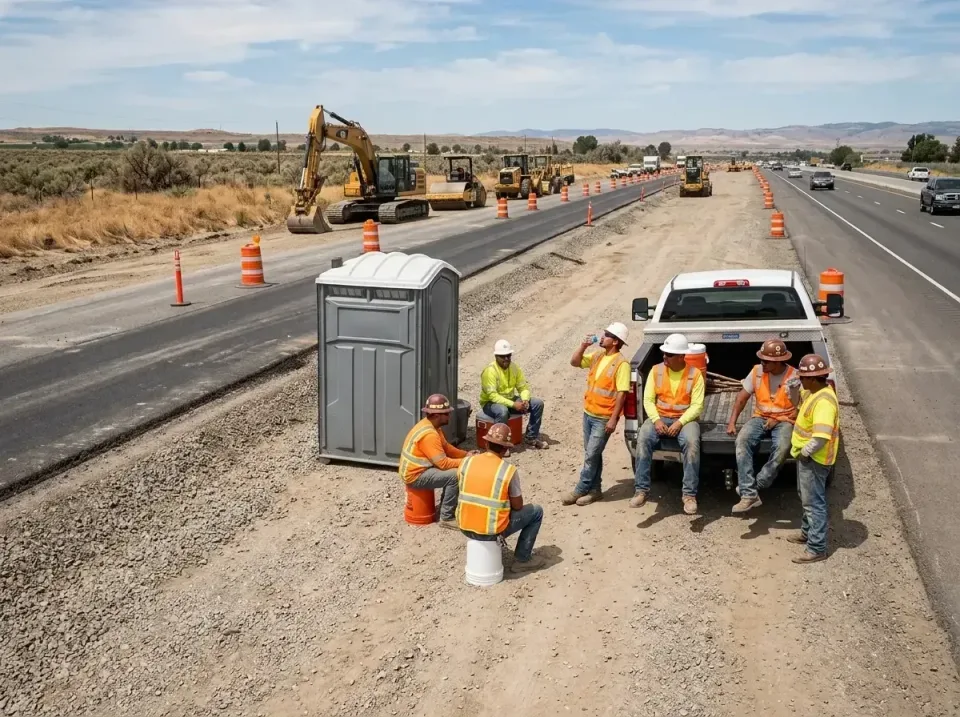 highway-road-construction-crew-007 — frequently asked questions, Porta Potty and Restroom Rentals in San Mateo, CA